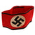 Original German Pre-WWII SS Member Wool and Rayon Multi-Piece Armband with BeVo RZM Tag, Code 156/37 Original Items
