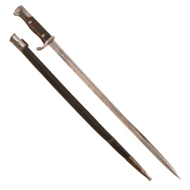 Original German WWI M1898 n/A GEW 98 Bayonet by P.D. Lüneschloss Solingen with Scabbard