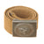 Original German WWII Luftwaffe Tropical Web Belt with Field Modification and Steel EM/NCO Buckle by Gustav Brehmer