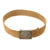 Original German WWII Luftwaffe Tropical Web Belt with Field Modification and Steel EM/NCO Buckle by Gustav Brehmer