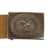 Original German WWII Luftwaffe Tropical Web Belt with Field Modification and Steel EM/NCO Buckle by Gustav Brehmer