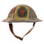 Original U.S. WWI M1917 34th Sandstorm Division Camouflage-Painted Doughboy Helmet with Liner & Chinstrap - Excellent Original Items
