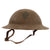 Original U.S. WWI M1917 Doughboy Helmet with Painted 36th Infantry Division “T Patch” Insignia, Marked ZC 182, Liner & Chinstrap – Texas Oklahoma Division Original Items