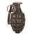 Original U.S. WWI Extremely Rare Inert Mk. I Defensive Grenade with Original Fuse and Lever Original Items