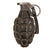 Original U.S. WWI Extremely Rare Inert Mk. I Defensive Grenade with Original Fuse and Lever Original Items