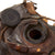 Original British WWII RAF Type C Leather Flying Helmet with Mk. VIII Goggles - Elastic Strap Broken - As Is