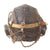 Original British WWII RAF Type C Leather Flying Helmet with Mk. VIII Goggles - Elastic Strap Broken - As Is