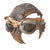 Original British WWII RAF Type C Leather Flying Helmet with Mk. VIII Goggles - Elastic Strap Broken - As Is