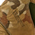Original U.S. Vietnam War Era M1 Helmet with 1969 Mitchell Camouflage Cover Worn Brown-Side-Out, Elastic Band & Postwar Liner Original Items