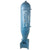 Original U.S Vietnam War Era Inert Navy Practice Bomb Mk 15 Mod 4 with Original Blue Paint - Dated October 1966 Original Items