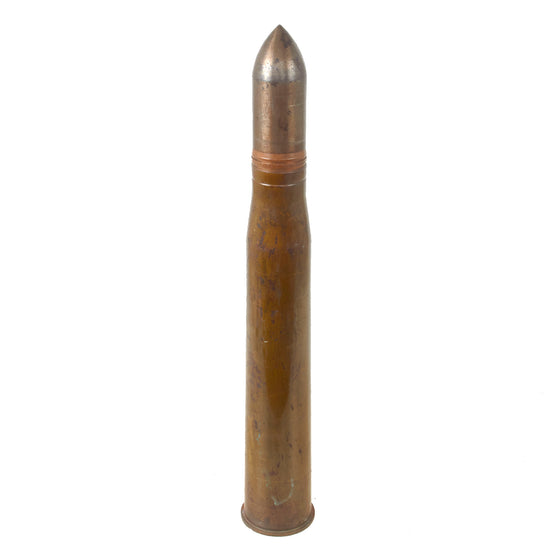 Original WWII Anti-Tank 57mm M23AB1 6 Pounder M22 Inert Drill Cartridge Original Items