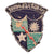 Original U.S. WWII CBI Mars Task Force Embroidered Shoulder Sleeve Insignia Patch - Uniform-Removed Original Items