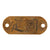 Original Japanese WWII Brass Equipment Plate from a Two-Man Midget Submarine Original Items