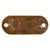 Original Japanese WWII Brass Equipment Plate from a Two-Man Midget Submarine Original Items