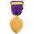 Original U.S. WWII Purple Heart Medal in Original Presentation Case with Ribbons, Lapel Pin, and Army Air Forces (USAAF) Technical Training Command DI Pin - Not Numbered