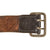 Original German WWI & WWII 1916-Dated Black P.08 Luger Holster with Modifications on WWII Black Officers Claw Belt
