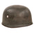Original German WWII M-38 Luftwaffe Fallschirmjäger Paratrooper Helmet with Lot Number 4267, Relic Liner, and Size 68 Shell