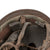 Original German WWII M-38 Luftwaffe Fallschirmjäger Paratrooper Helmet with Lot Number 4267, Relic Liner, and Size 68 Shell