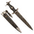 Original German WWII Model 1933 SS Honor Dagger with Scabbard and Assmann RZM M5/8 Hanger, Relic Condition Original Items