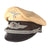 Original German WWII Luftwaffe Officer White Summer Weight Visor Cap with Embroidered Insignia Original Items