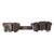 Original Imperial German WWI M1915 Leather Belt with EM/NCO Prussian Buckle and M-1909 Ammunition Pouches