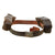 Original Imperial German WWI M1915 Leather Belt with EM/NCO Prussian Buckle and M-1909 Ammunition Pouches