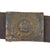 Original Imperial German WWI M1915 Leather Belt with EM/NCO Prussian Buckle and M-1909 Ammunition Pouches