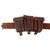 DRAFT Original German WWII EM/NCO Luftwaffe Paratrooper Pebbled "Droop Tail" Eagle Aluminum Buckle with Leather Belt (Copy) Original Items