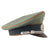 Original German WWII Heer Recruiting and Replacement Officer Schirmmütze Visor Cap by August Müller, Approximate Size 57 Original Items