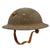Original U.S. WWI USMC M1917 Doughboy Helmet with P1917 Eagle, Globe and Anchor Punched Shell Application, Intact Liner and Chinstrap, Marked ZC 179 Original Items