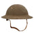 Original U.S. WWI USMC M1917 Doughboy Helmet with P1917 Eagle, Globe and Anchor Punched Shell Application, Intact Liner and Chinstrap, Marked ZC 179 Original Items