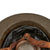 Original British Made U.S. WWI Mark I Doughboy Helmet with Original Hand Painted 36th Infantry Division Arrowhead Insignia, Textured Finish, Liner and Chinstrap Original Items