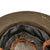 Original British Made U.S. WWI Mark I Doughboy Helmet with Original Hand Painted 36th Infantry Division Arrowhead Insignia, Textured Finish, Liner and Chinstrap Original Items
