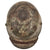 Original Imperial German WWI M16 Stahlhelm Helmet Shell with Remnants of Camouflage Paint Scheme - Marked ET64