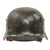 Original German WWII Luftwaffe Double Decal M35 Steel Helmet with Replaced 1931-Dated Liner and Replica Chinstrap, Stamped SE64