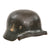Original German WWII Luftwaffe Double Decal M35 Steel Helmet with Replaced 1931-Dated Liner and Replica Chinstrap, Stamped SE64