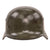 Original German WWII Named Waffen-SS M35 Double Decal Helmet, Stamped ET62, with 1939 Dated 54cm Liner, “Schweitzer” Original Items