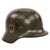 Original German WWII Named Waffen-SS M35 Double Decal Helmet, Stamped ET62, with 1939 Dated 54cm Liner, “Schweitzer” Original Items