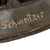 Original German WWII Named Waffen-SS M35 Double Decal Helmet, Stamped ET62, with 1939 Dated 54cm Liner, “Schweitzer” Original Items