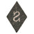 Original German WWII Waffen-SS Schirrmeister Sleeve Diamond