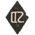 Original German WWII S.S. Sicherheitsdienst (SD) Sleeve Diamond – Dachau-Made Type
