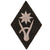 Original German WWII SS-WVHA Construction Group Personnel Sleeve Diamond Original Items