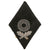 Original German WWII SS 1st Class Marksmanship Sleeve Diamond with RZM/SS A4/320 Label