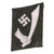 Original German WWII 13th Waffen Mountain Division of the SS “Handschar” (1st Croatian) Right Side Collar Tab