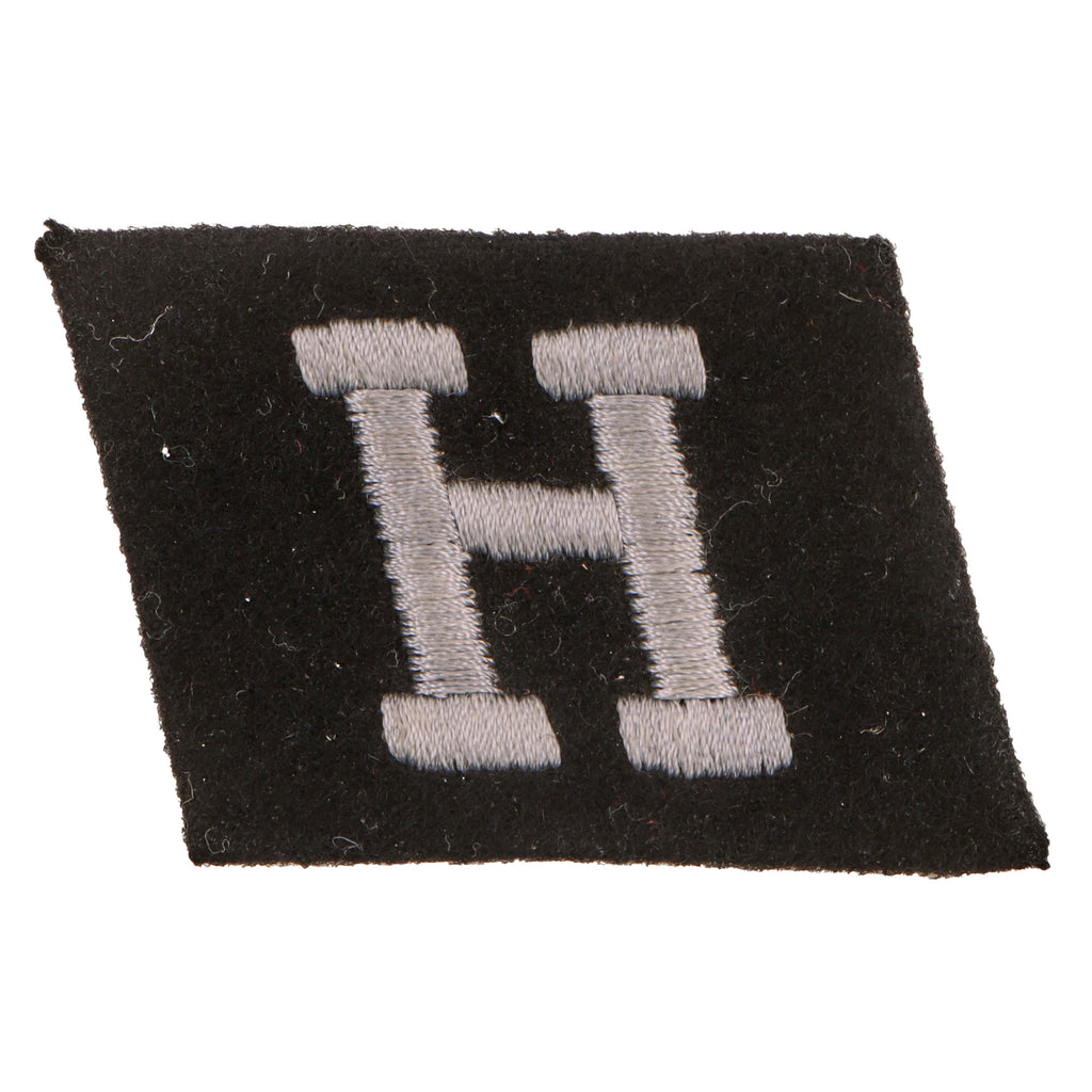 Original German WWII 25th Waffen Grenadier Division of the SS “Hunyadi” (1st Hungarian) Right Collar Tab, Unissued Original Items