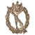 Original German WWII Heer Infantry Assault Badge in Silver by Carl Wild of Hamburg