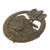 DRAFT Original German WWII Early Bronze Grade Panzer Assault Tank Badge - Hollow Back (Copy) Original Items