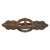 Original German WWII Kriegsmarine Bronze Grade U-Boat Front Clasp by Schwerin of Berlin, U-Boot-Frontspange