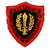 Original Italian Spanish Civil War CTV Divisione d’Assalto “Littorio” Embroidered Sleeve Shield Patch