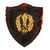 Original Italian Spanish Civil War CTV Divisione d’Assalto “Littorio” Embroidered Sleeve Shield Patch